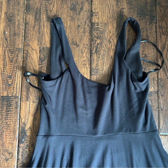 Athleta black Santorini midi dress NWOT size medium - Picture 11 of 13